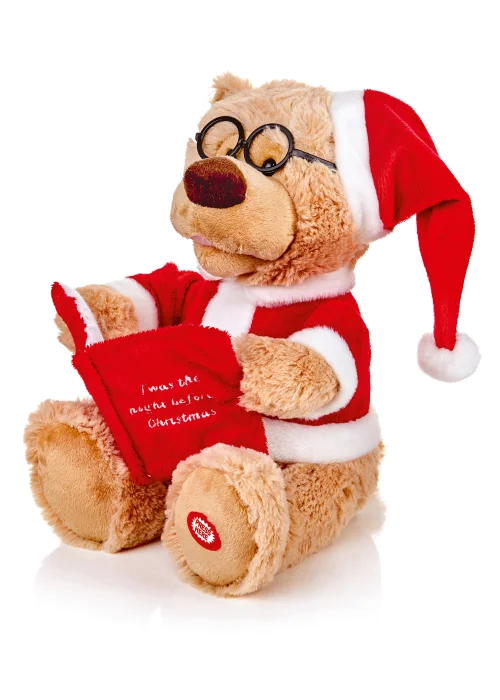 Premier Decorations Animated Musical Story Telling Bear - One Size Image 1