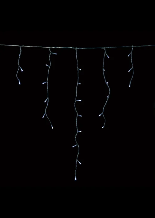 Premier Decorations 240 White LED Snowing Iciclebrights - One Size Image 3