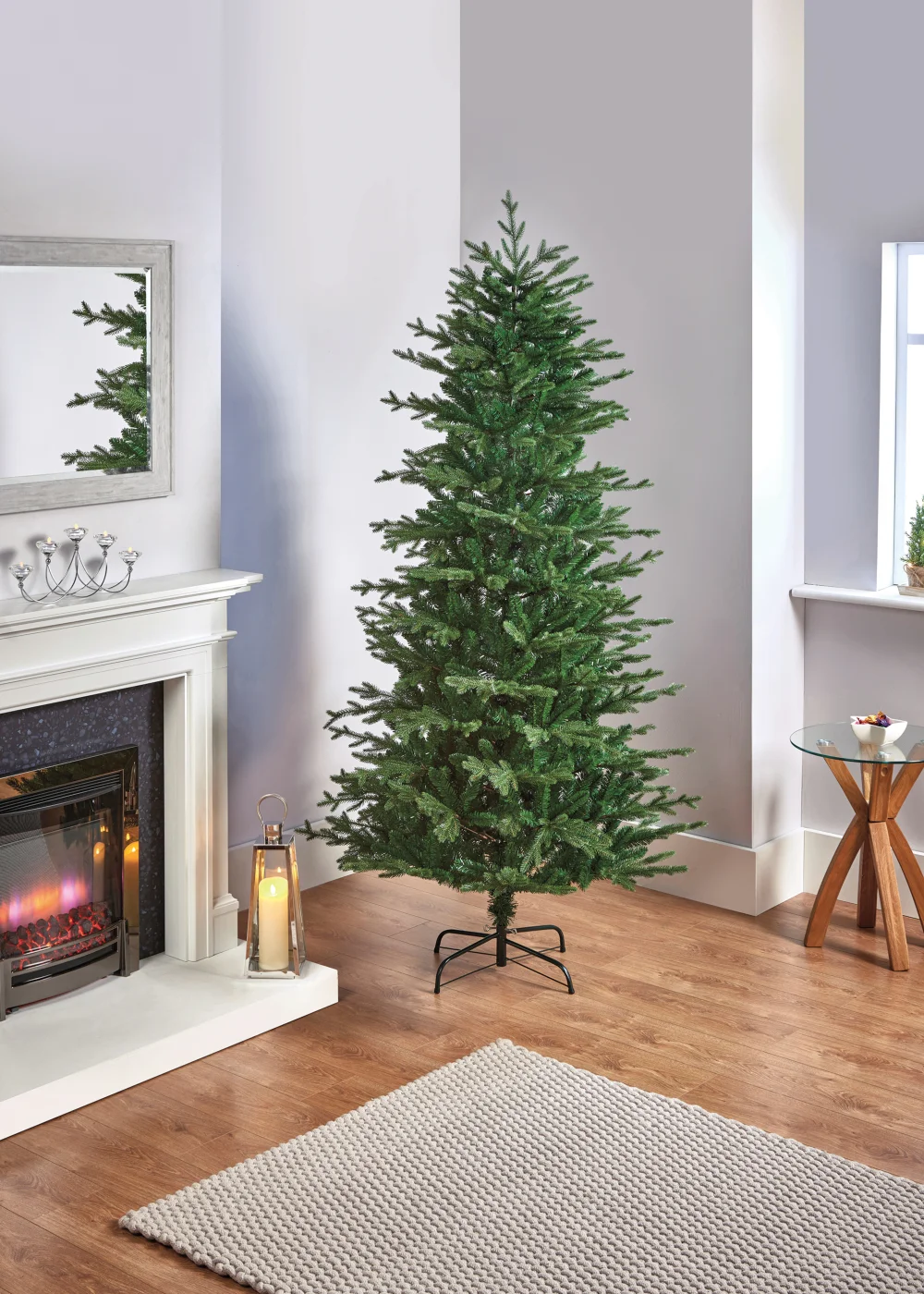 Premier Decorations Glenwood Spruce Christmas Tree 6ft - 6ft Image 1