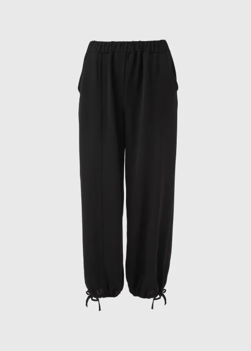Black Parachute Pants - Size 8 Image 5