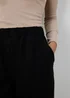 Black Parachute Pants - Size 8 Image 3