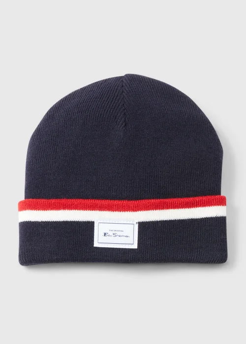 Ben Sherman Navy Beanie - One Size Image 1