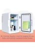 Carmen Cosmetic Beauty Cooler with Illuminated Mirror - One Size Image 2