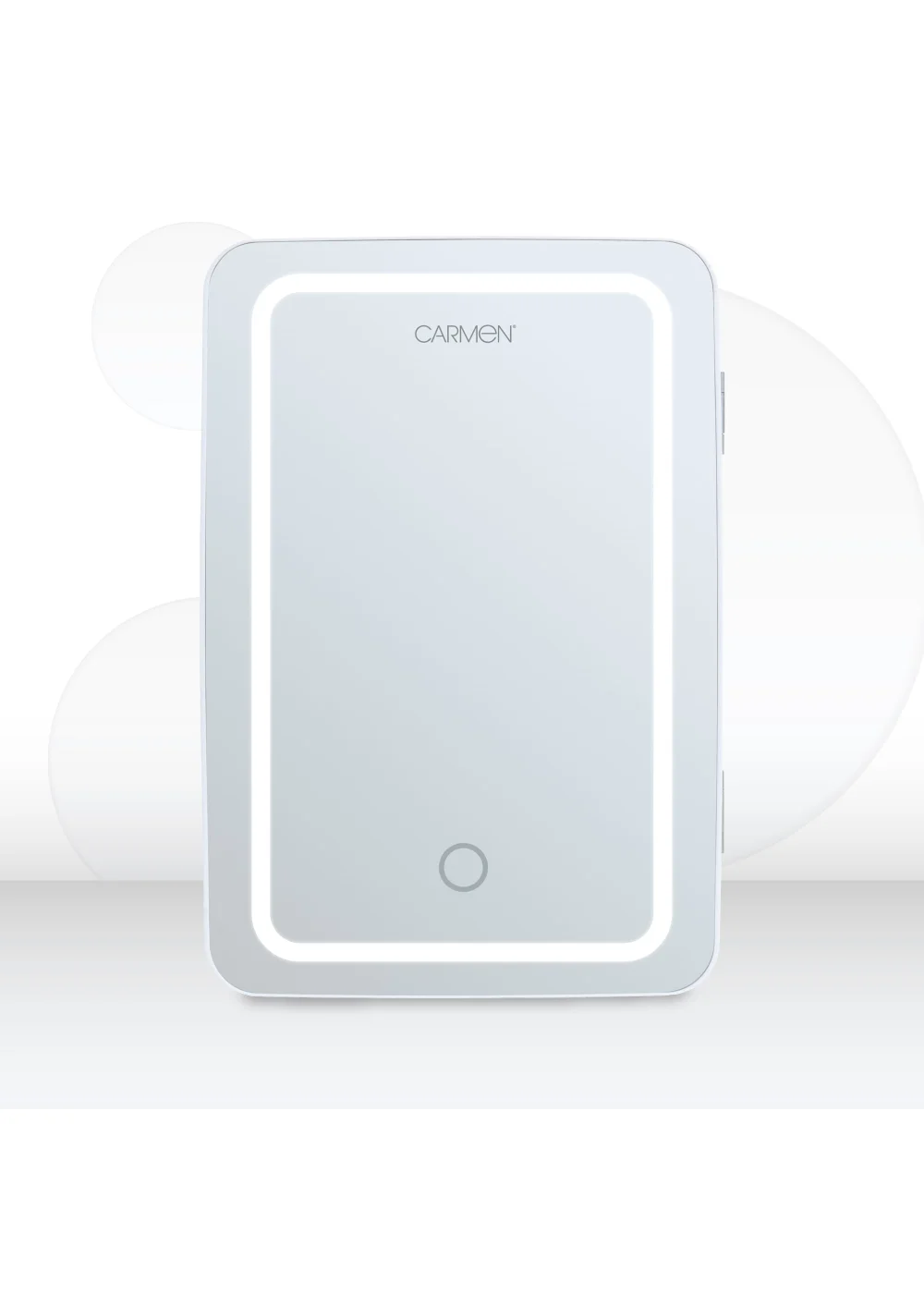 Carmen Cosmetic Beauty Cooler with Illuminated Mirror - One Size Image 1
