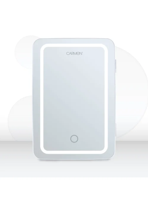 Carmen Cosmetic Beauty Cooler with Illuminated Mirror - One Size Image 1
