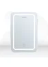 Carmen Cosmetic Beauty Cooler with Illuminated Mirror - One Size Image 1