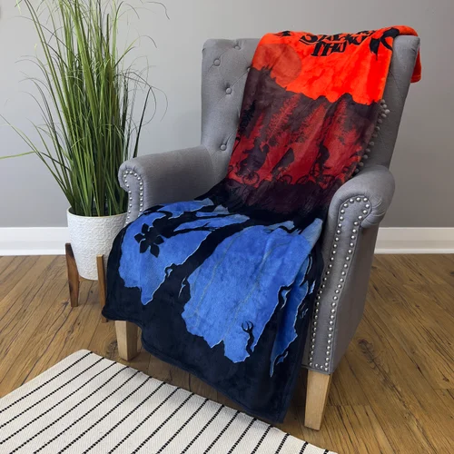 Stranger Things Midnight Panel Throw - 100 x 150 Image 2