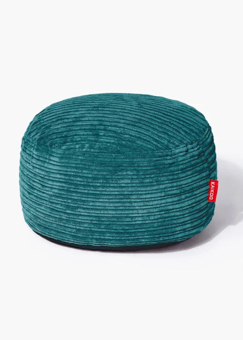 Kaikoo Corduroy Round Teal - One Size Image 1