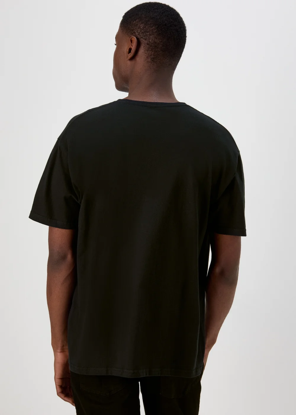 Black Pulp Fiction T-Shirt - Small Image 2