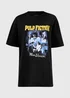 Black Pulp Fiction T-Shirt - Small Image 5