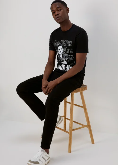 Black Good Fellas T-Shirt - S Image 4