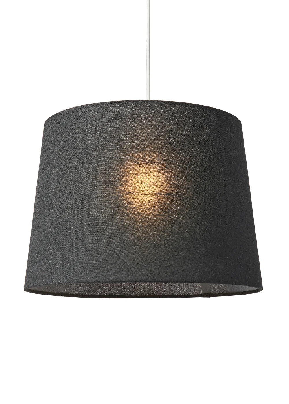BHS Mira 38cm Linen Easyfit Shade Black (28cm x 38cm) - One Size Image 4