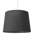 BHS Mira 38cm Linen Easyfit Shade Black (28cm x 38cm) - One Size Image 5
