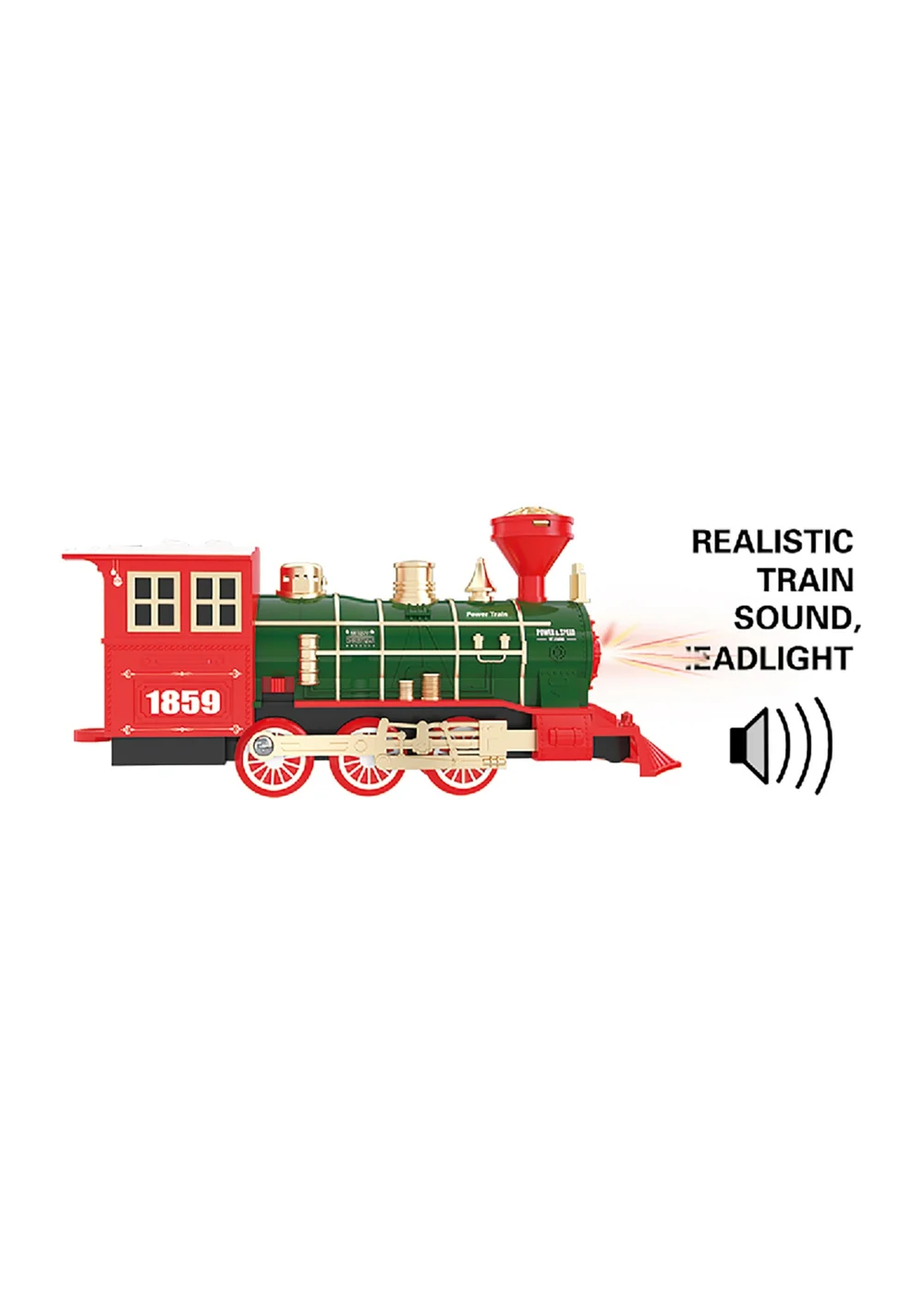 Premier Decorations 15 Piece Battery Operated Train Set with Sound - One Size Image 4