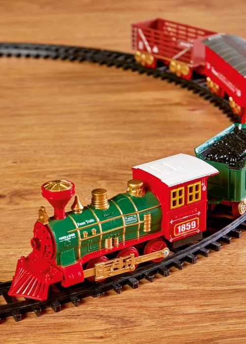 Premier Decorations 15 Piece Battery Operated Train Set with Sound - One Size Image 3