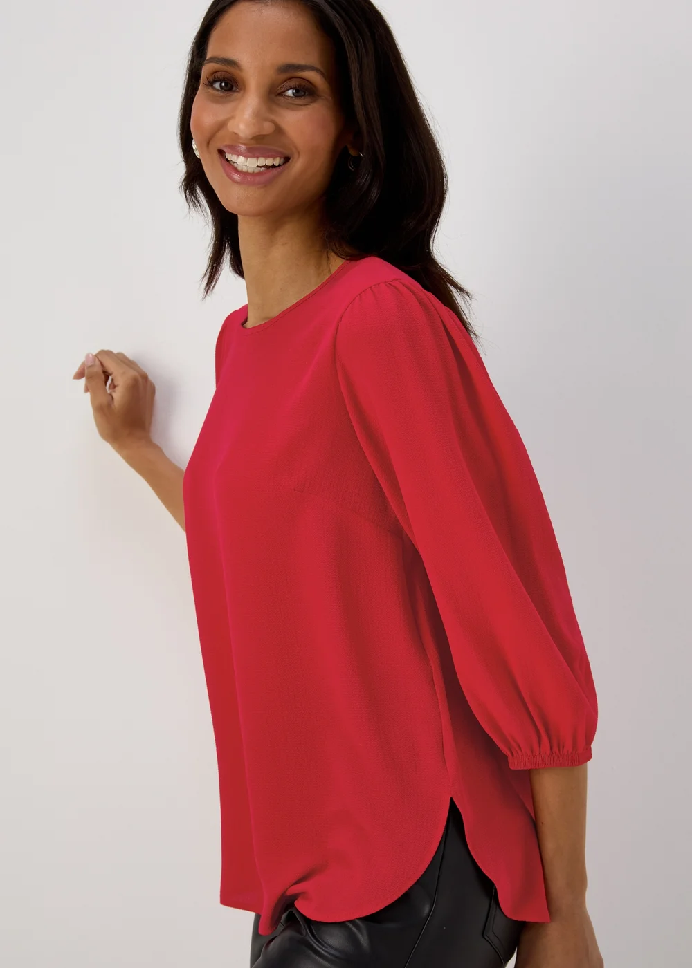 Red Bubble Box Top - Size 8 Image 3