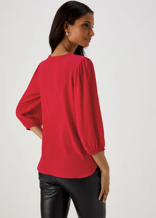 Red Bubble Box Top - Size 8 Image 2