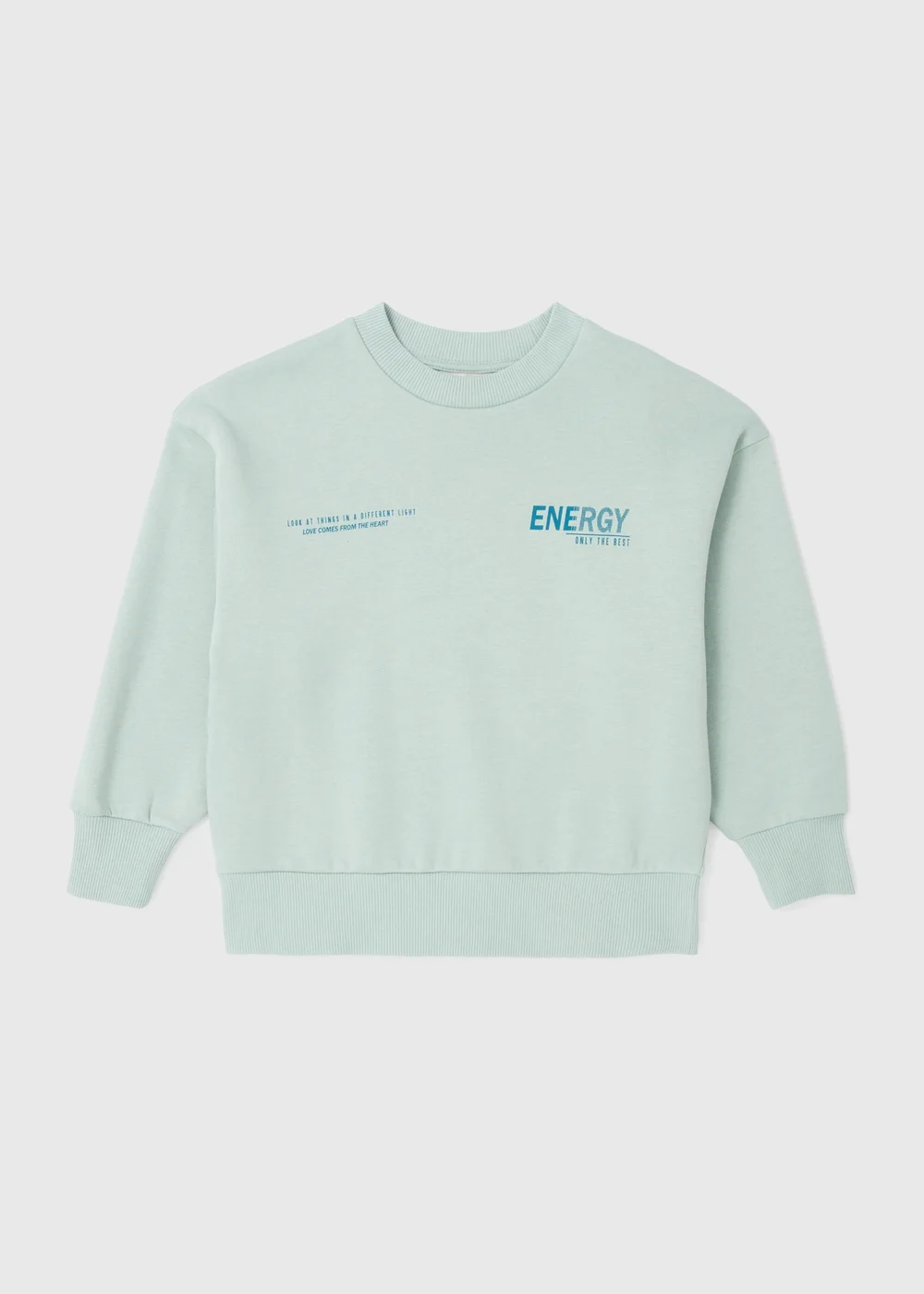 Girls Mint Energy Oversized Sweatshirt (7-15yrs) - 7 Yrs Image 1