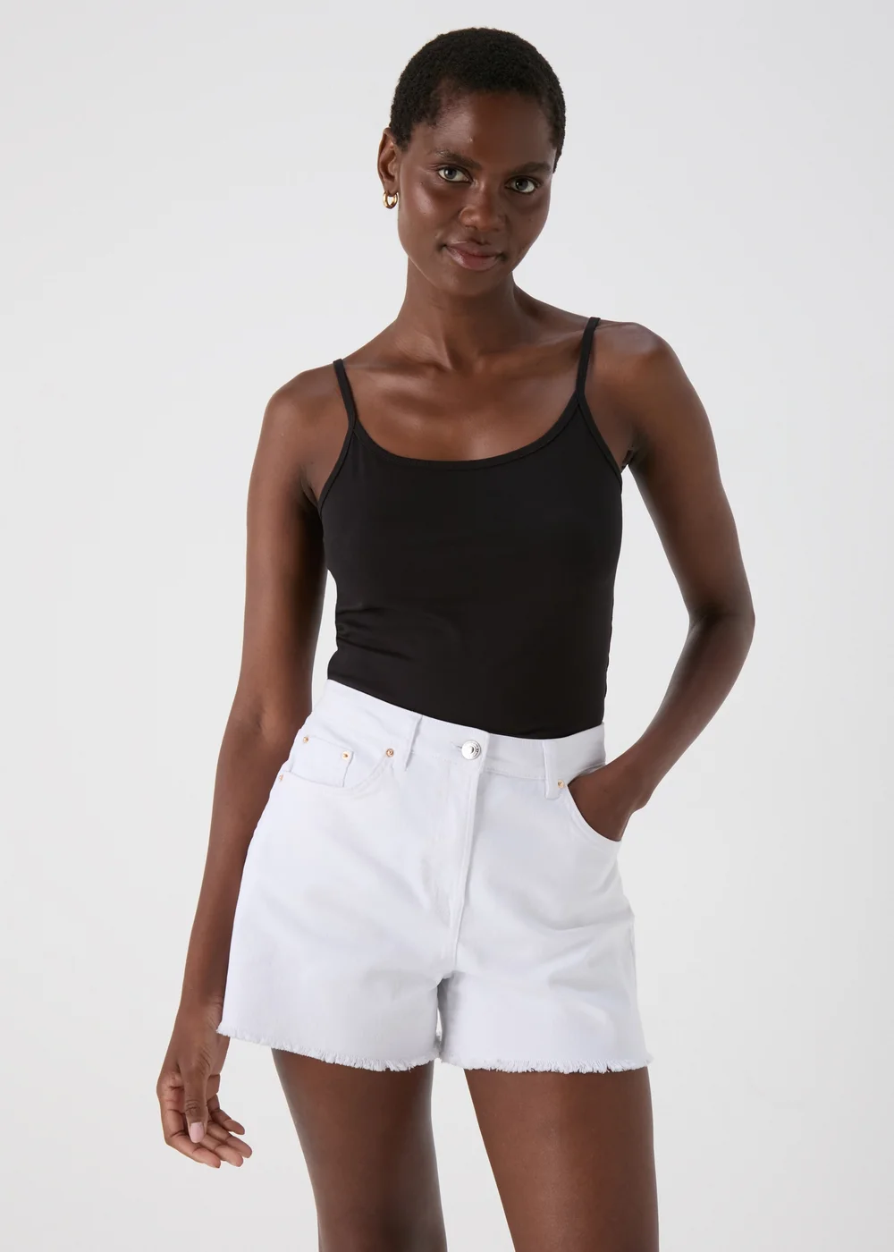Black Core Cami Top - 8 Image 1