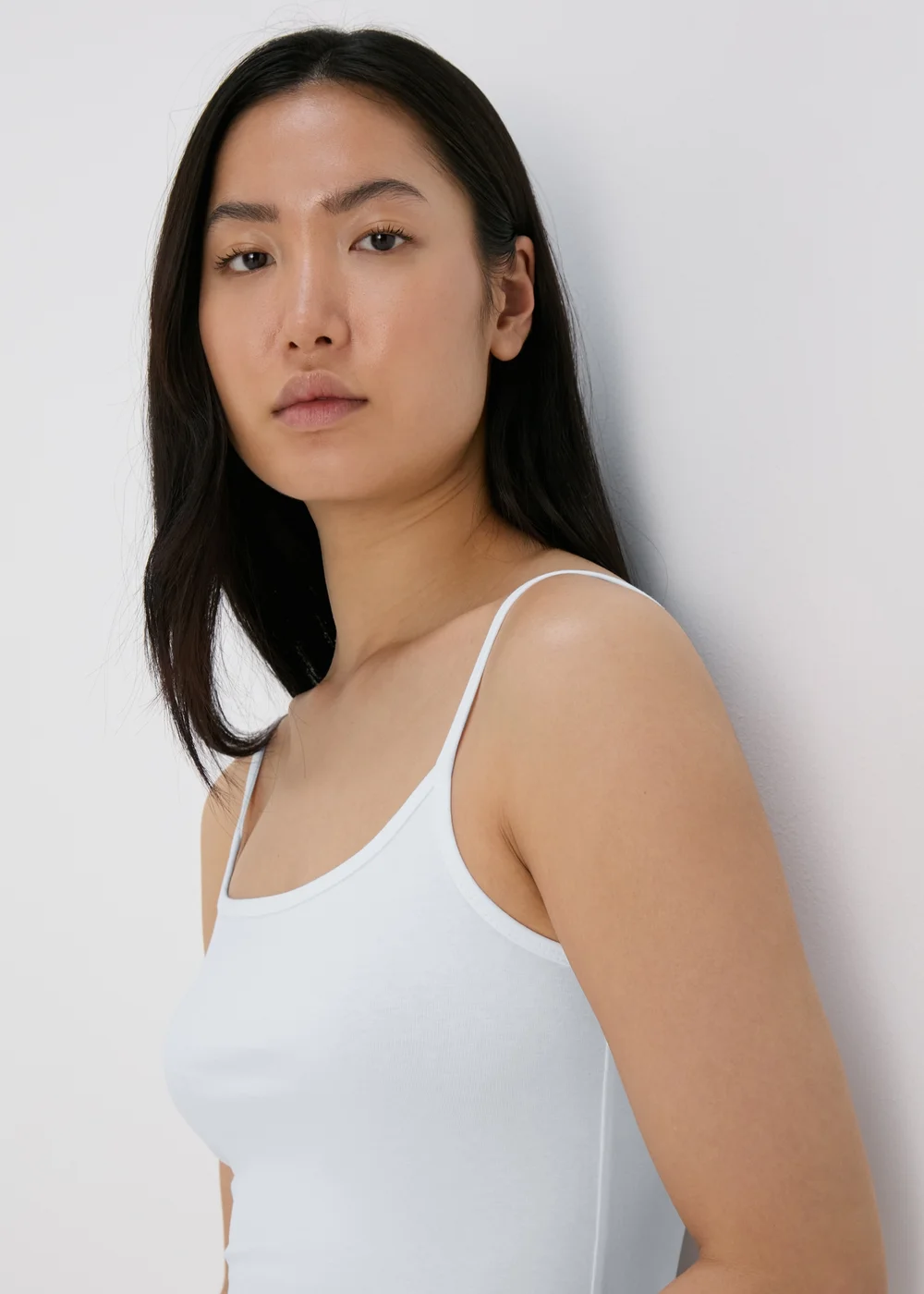 White Basic Cami Top - Size 22 Image 3