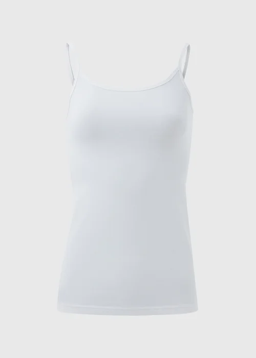 White Basic Cami Top - Size 22 Image 5