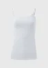 White Basic Cami Top - Size 22 Image 5