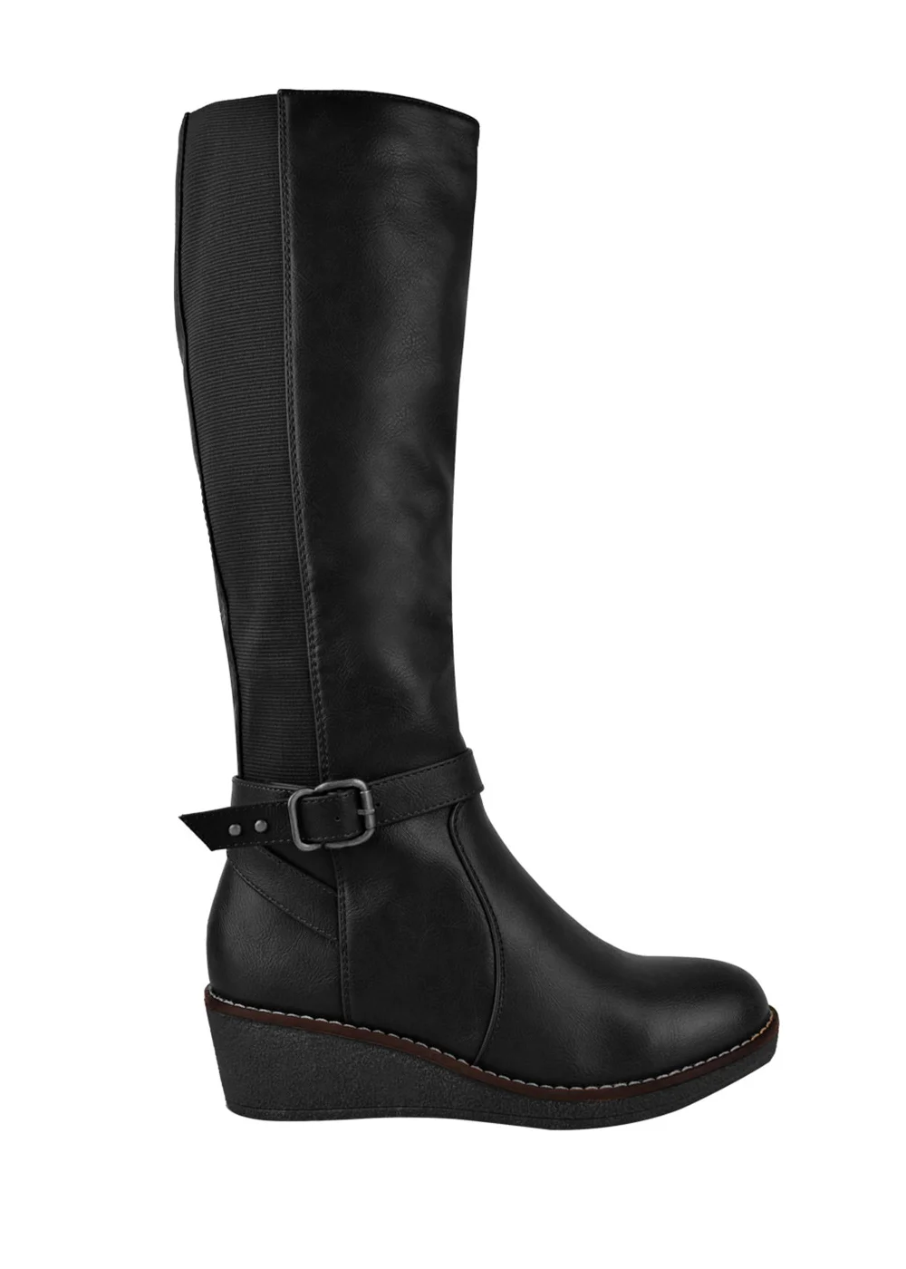 Where's That From Ayleen Knee High Boots In Black - 5 Image 1