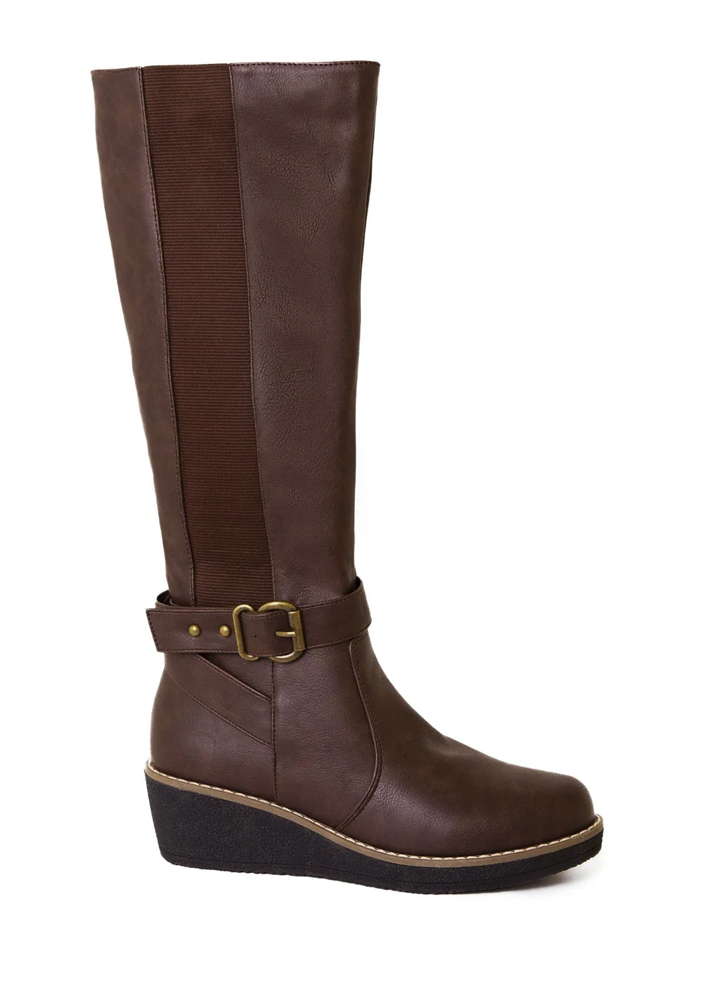 Where's That From Ayleen Knee High Boots In Brown - 4 Image 1