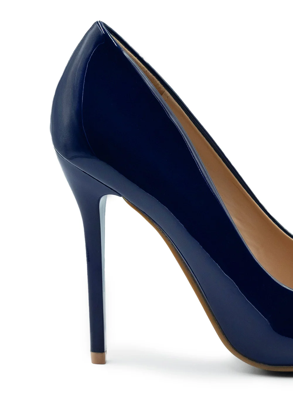 Where's That From Kyra Navy Patent High Heel Pumps - 3 Image 2