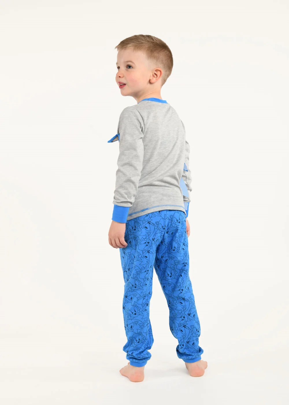 Brand Threads Kids' Sonic The Hedgehog Pyjamas - Age 4-5 Years Image 2