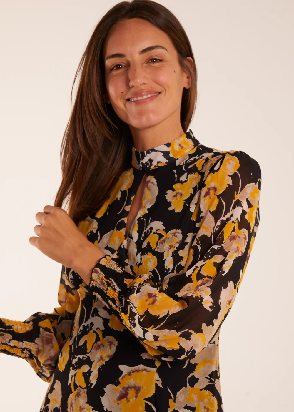 Blue Vanilla Multi Keyhole High Neck Dress - 10 Image 2