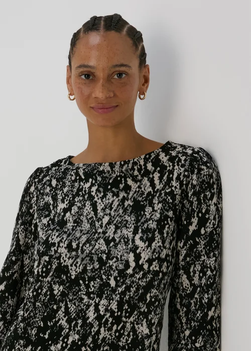 JDY Multicoloured Print Long Sleeve Top - 8 Image 3
