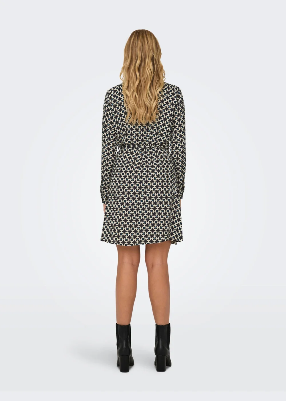 JDY Multicoloured Long Sleeve Shirt Dress - 8 Image 2