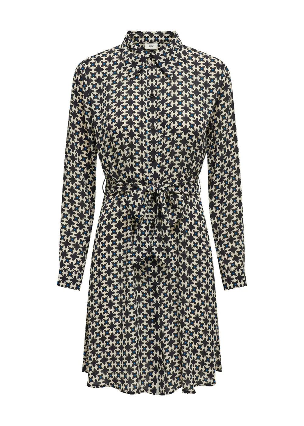 JDY Multicoloured Long Sleeve Shirt Dress - 8 Image 5