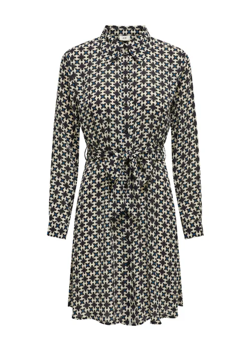 JDY Multicoloured Long Sleeve Shirt Dress - 8 Image 5