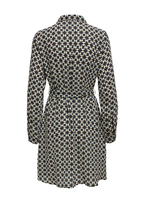 JDY Multicoloured Long Sleeve Shirt Dress - 8 Image 6