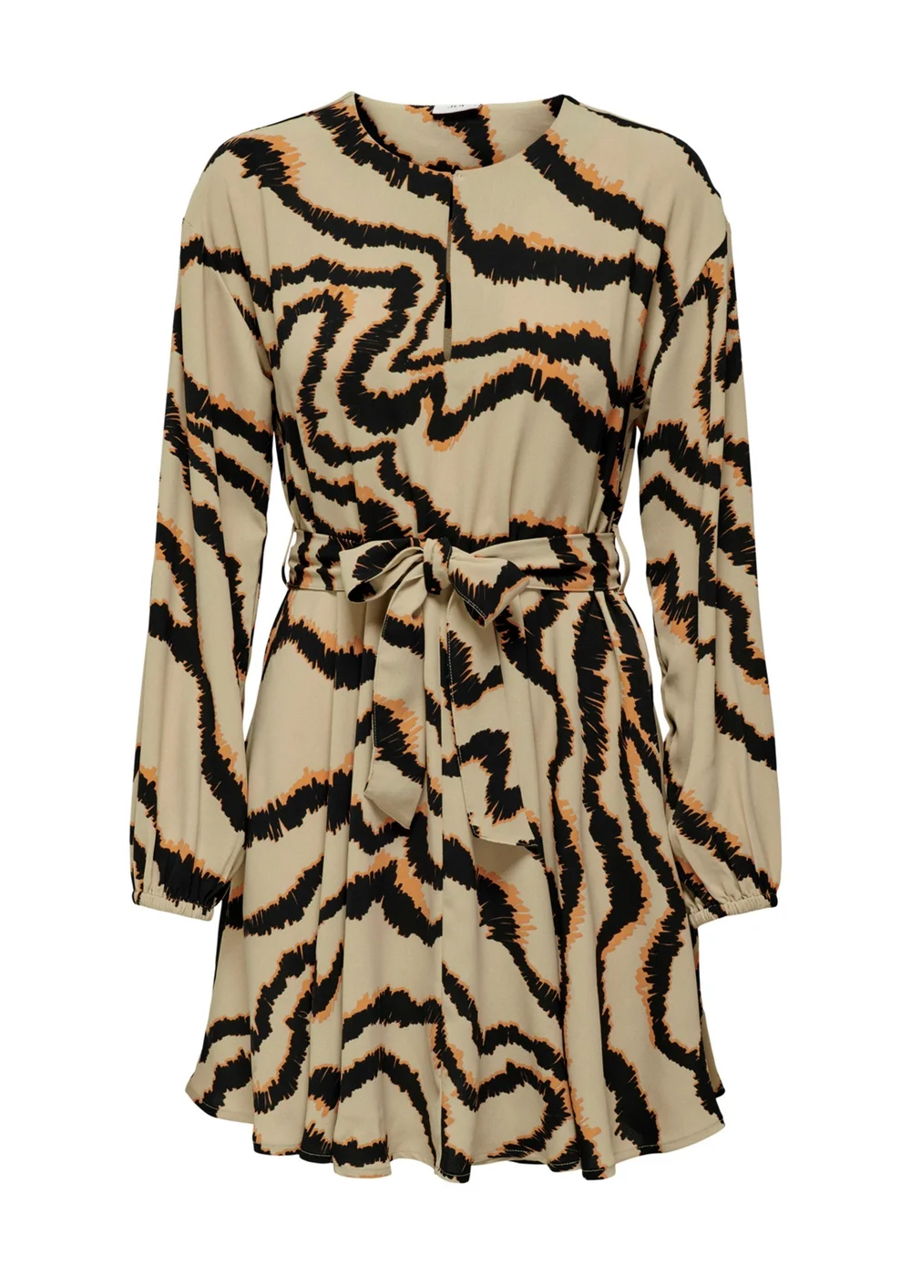 JDY Multicoloured Print Long Sleeve Dress - 12 Image 5