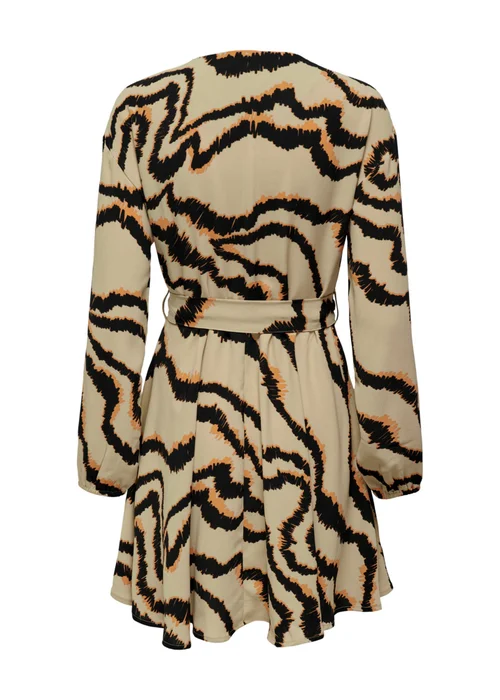 JDY Multicoloured Print Long Sleeve Dress - 12 Image 6