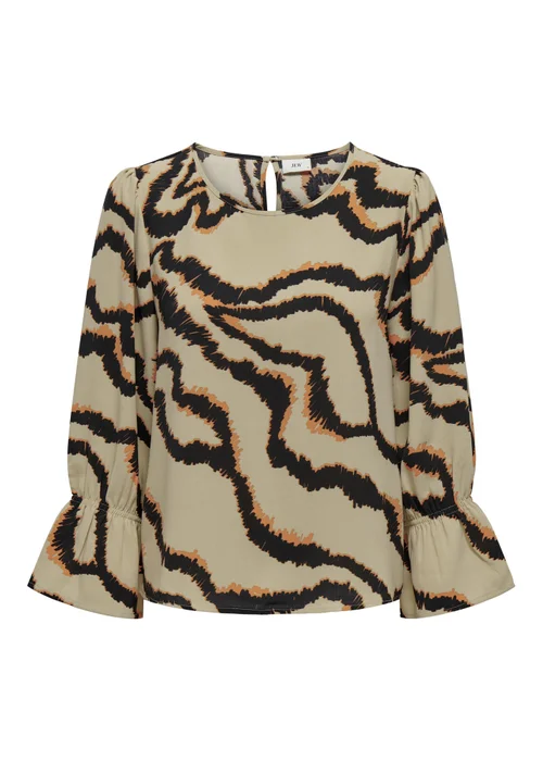 JDY Multicoloured Print Long Sleeve Top - 8 Image 6