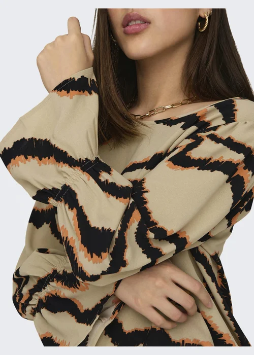 JDY Multicoloured Print Long Sleeve Top - 8 Image 5