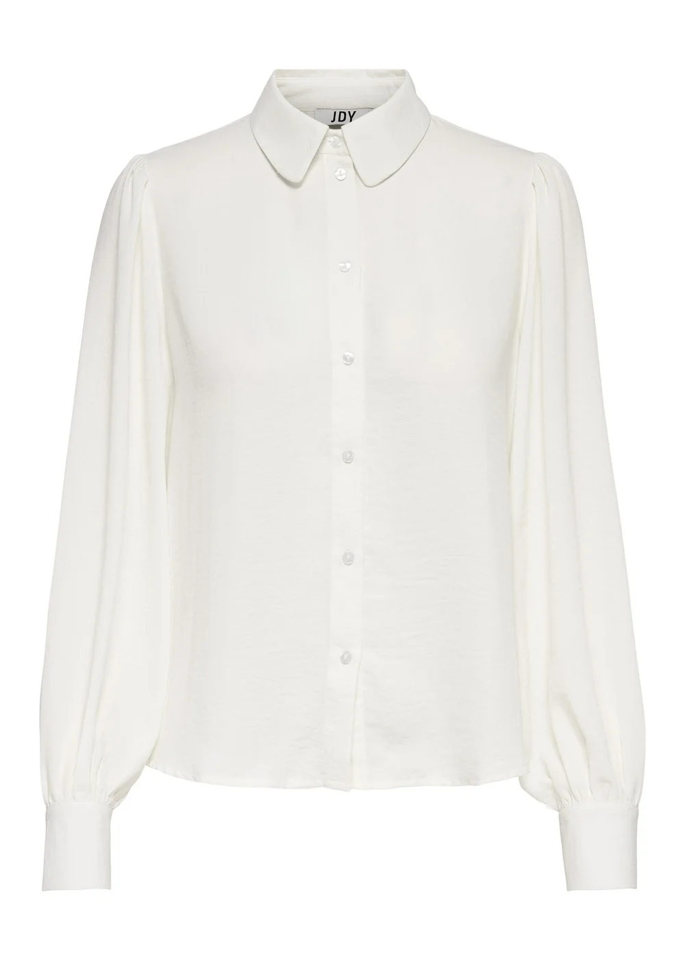 JDY White Button Up Shirt - 8 Image 6