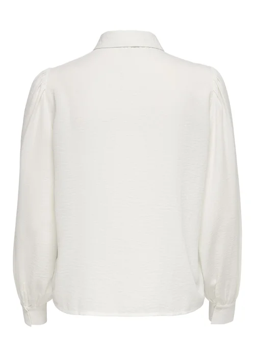 JDY White Button Up Shirt - 8 Image 7