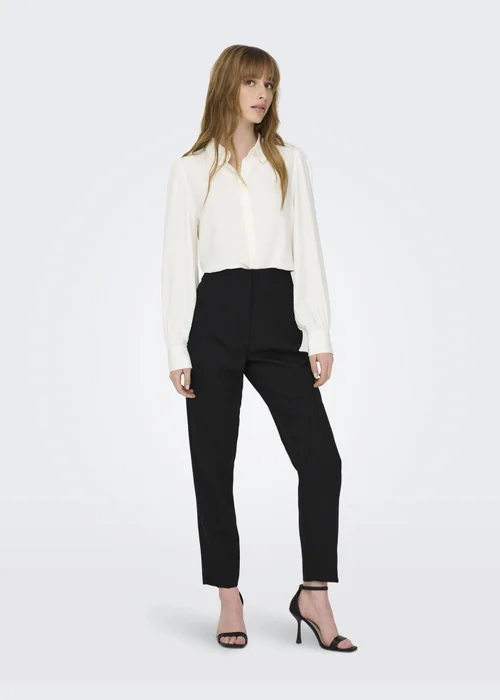 JDY White Button Up Shirt - 8 Image 4