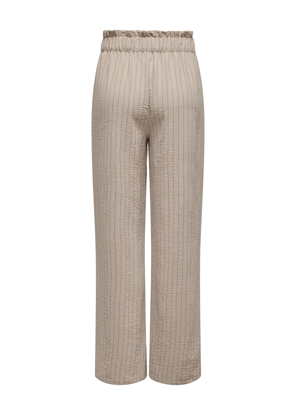 JDY Beige Stripe Print Trousers - 8 Image 5