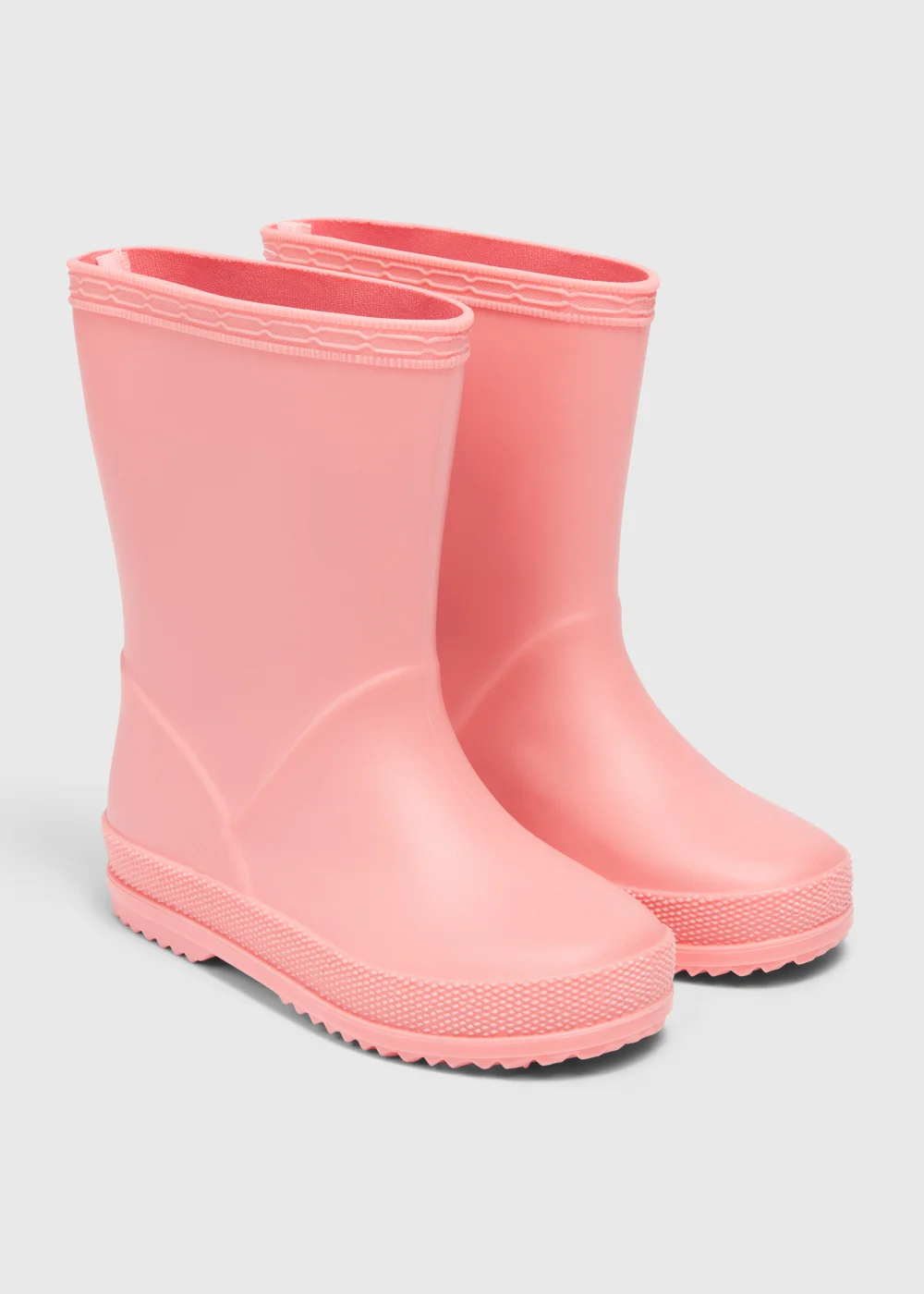 Girls Pink Wellies (Younger 4-12) - Size 4 Infants Image 1