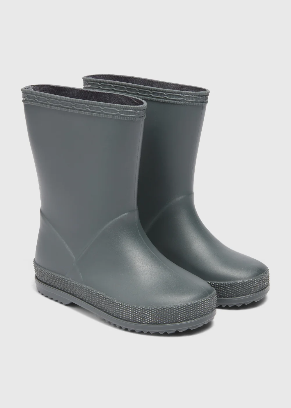 Boys Khaki PVC Wellies (Younger 4-Older 12) - 6 Infant Image 1