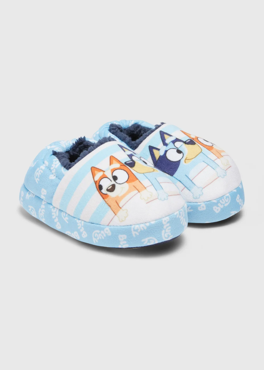 Kids Blue Bluey Slippers (Younger 5-10) - Size 5 Infants Image 1