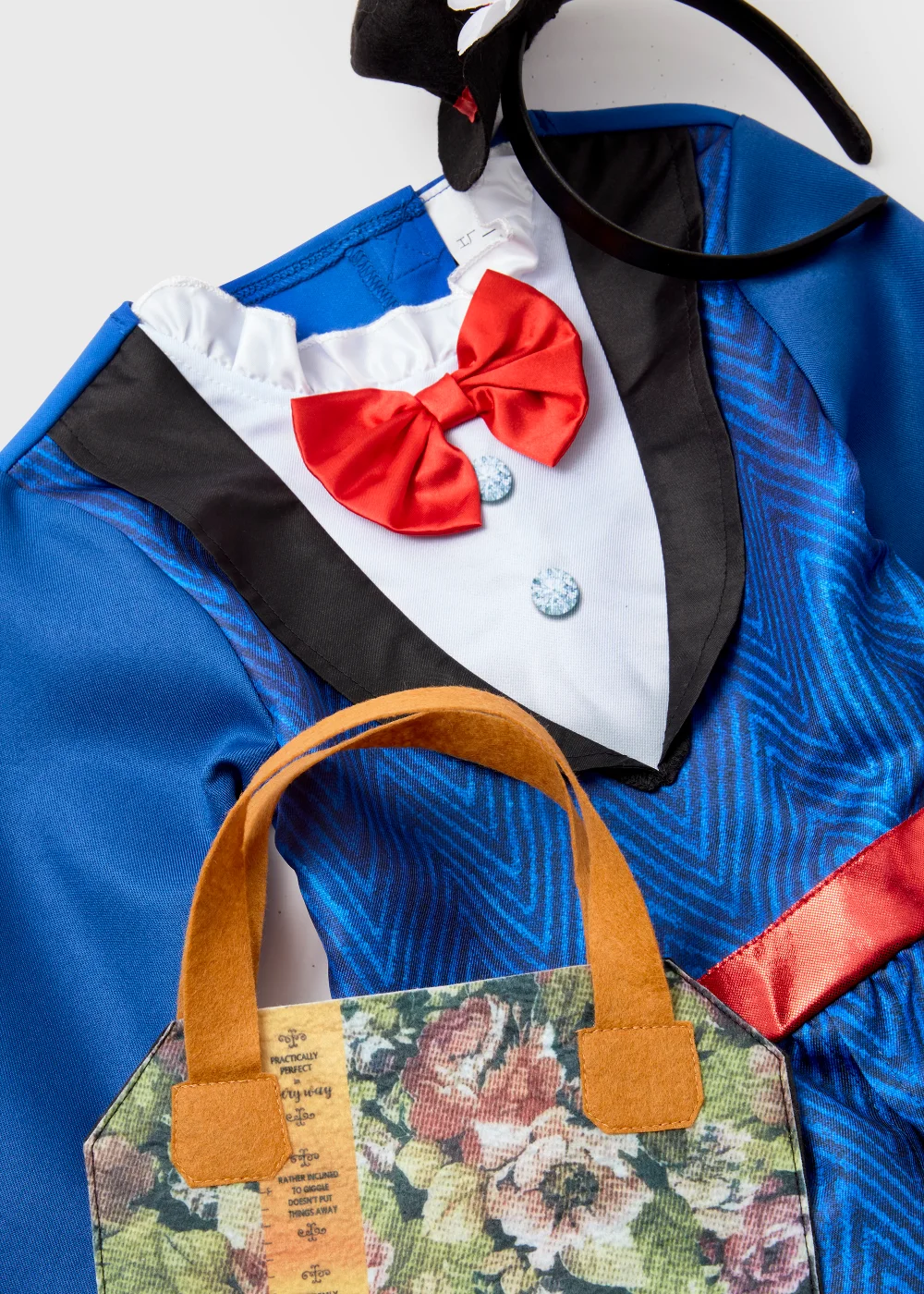 Kids Blue Mary Poppins Fancy Dress Costume (3-9yrs) - Age 3 Years Image 2