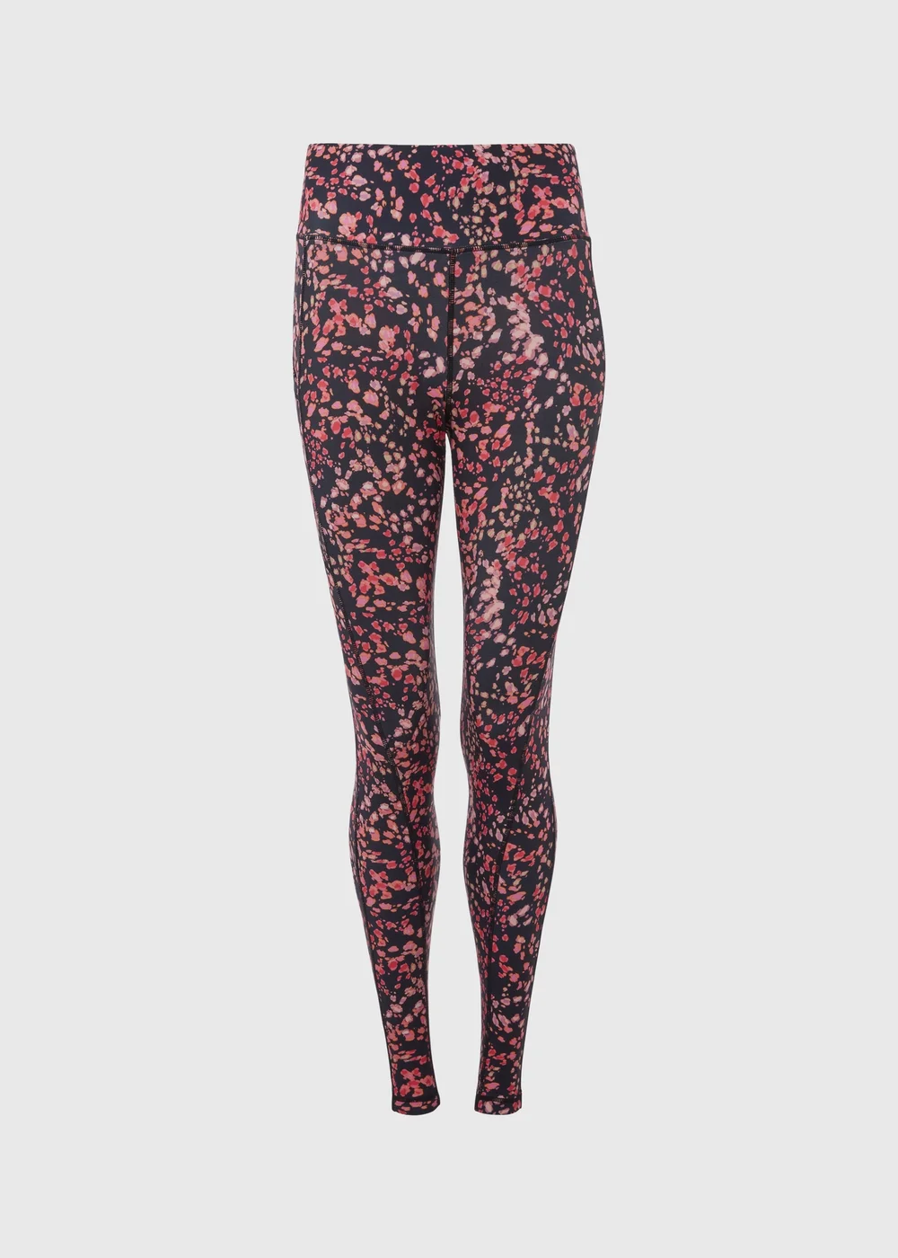 Souluxe Coral Print Sports Leggings - 8 Image 5