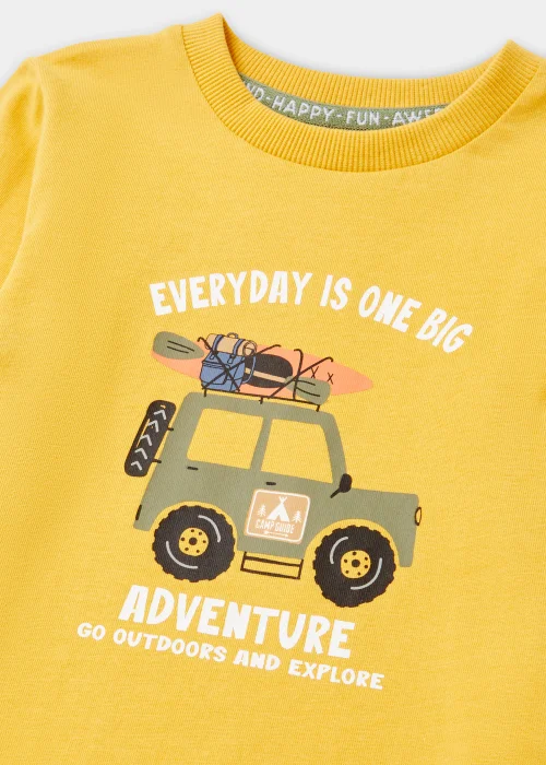 Boys 5 Pack Multicoloured Adventure Print T-Shirts (1-7yrs) - 1-1.5 Yrs Image 2